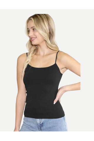 NIKIBIKI Short Length Cami, Black