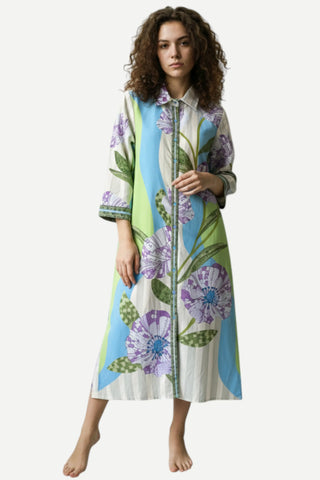 Maude Eliza Dress, Lavender Bloom