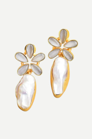 Allie Beads Beth Gemstone Earrings