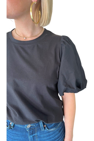 Love the Label Lali Tee, Black LOVE THE LABEL