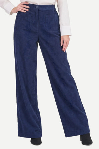 Jade Patch Pocket Pant, Navy