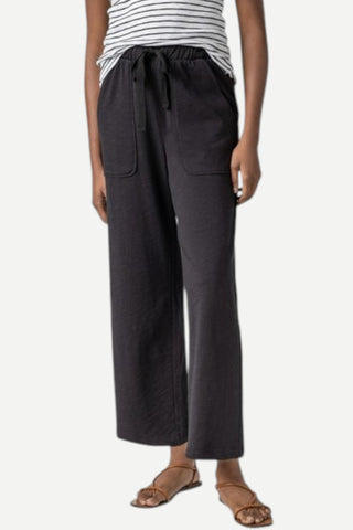 Lilla P Knit Drawstring Pant, Black