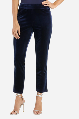 Jude Connally Lucia Velvet Pant, Navy