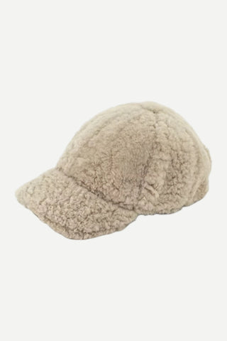 Mitchies Matchings Beige Lamb Baseball Cap