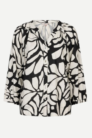 Esqualo Blouse 3/4 Sleeve, Sunset Print Esqualo