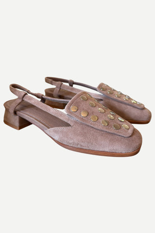 Cecelia New York Monty Flat Loafer - Taupe