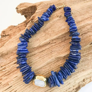 Virtue Jewelry Design The Sariah Necklace, Royal/Circle