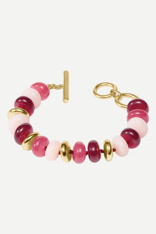Julie Vos Amalfi Statement Bracelet, Watermelon Multi JULIE VOS