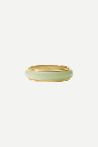 Julie Vos Amalfi Stacking Ring, Mint, 7 JULIE VOS