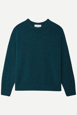 White + Warren Cashmere Saddle Sleeve Crewneck