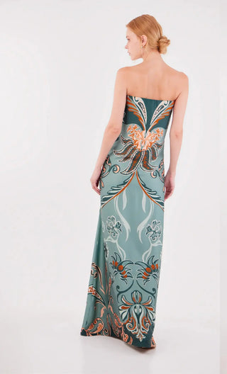 Especia Maxi Sleeveless Dress, Solanum Tiles Especia