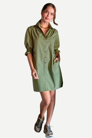 Finley Miller Dress Weathercloth, Sage