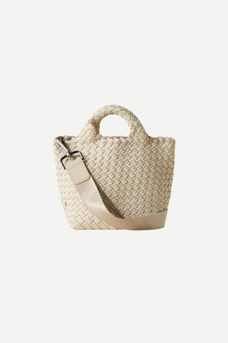Naghedi St. Barths Petit Tote Bag, Ecru
