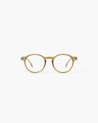 IZIPIZI® #D Reading Glasses, Golden Green, +1