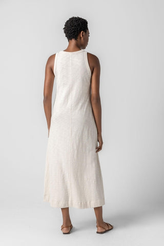 Lilla P Jewel Neck Tank Dress, Canvas