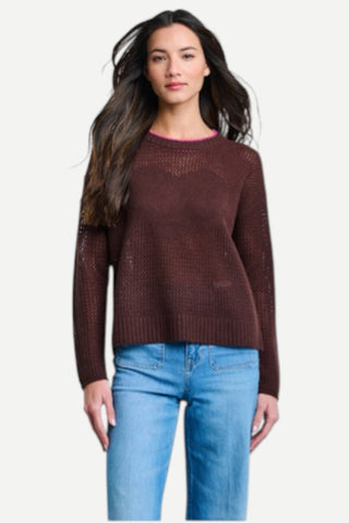 Lisa Todd Open For Love Top, Chocolate