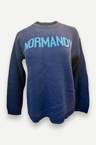 Road Trips Normady Sweater, Navy Road Trips