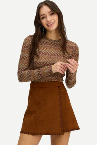 Allison Noelle Top, Chestnut
