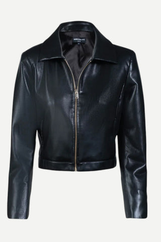 Generation Love Lola Vegan Leather Jacket, Black