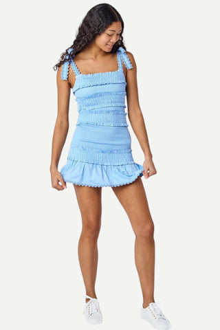 Cake For Dinner Lizzie Dress, Blue Aura