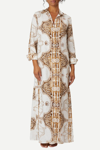 Ferdinando Fusco Chemisier Dress, Sahara Ferdinando Fusco