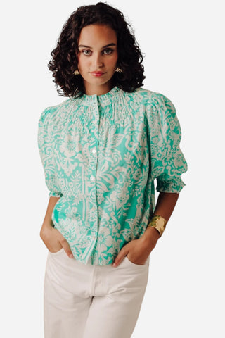 Love the Label Zarina Top, Yara Print Bermuda