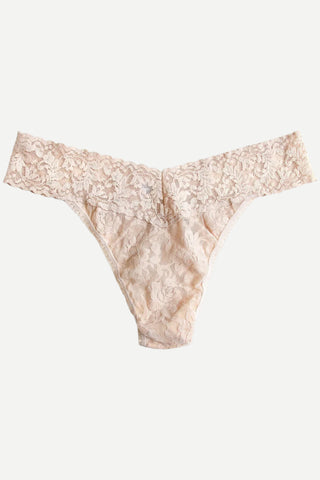 Hanky Panky Signature Lace Original Rise Thong, OS Chai