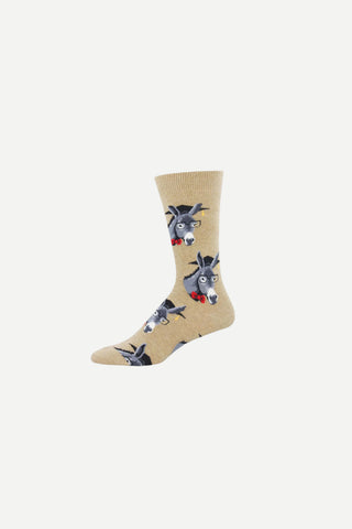 SockSmith Mens Sock, "Smart Ass" Hemp 10-13