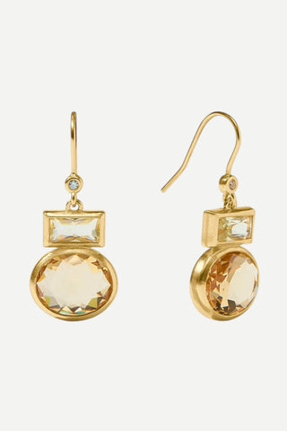 Julie Vos Jolie Midi Earring, Multi Stone