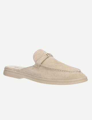 Lola Cruz Slippers, Taupe