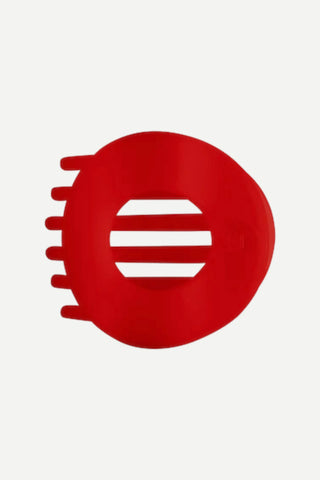 Teleties Medium Flat Round Clip, Red Carpet Ready