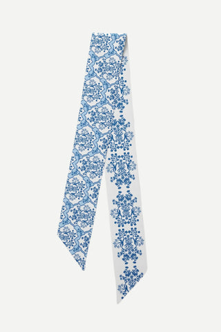 Emily Mccarthy 100% Silk Scarfette, Royal Tapestry Emily McCarthy