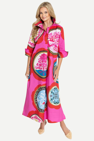 House of MBR Gallery© Ruthie Shirt Dress Long