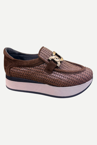 Softwaves Carina Sneaker, Fondente