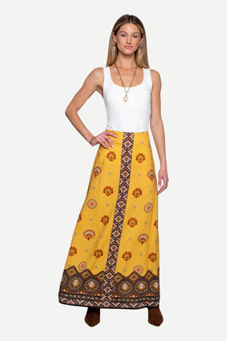 Elizabeth James Anita Skirt, Gold Medallion