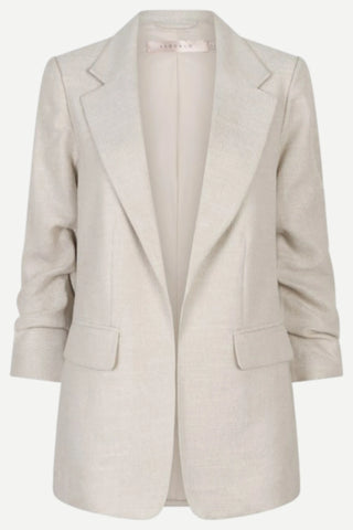 Esqualo Linen Blazer, Sand Esqualo