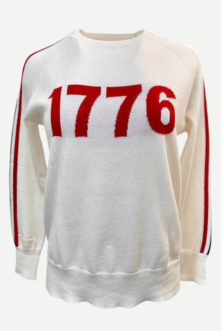Road Trips 1776 Sweater, White Road Trips
