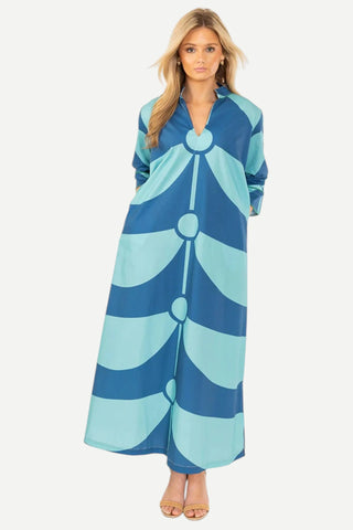 House of MBR Charleston Blue Toddy Dress House of MBR