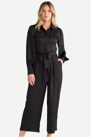 The Holiday Collective Michigan Jumpsuit, Black
