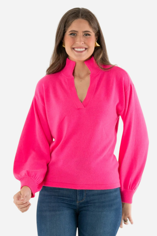 Trunk Show Emily McCarthy Lolli Sweater, Pink Glo