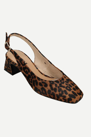 Vaneli Darsy Suede Sling Back Heel, Dino Haircalf