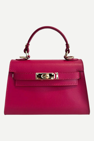 Le Feme Chateau Classic Micro Suede, Leather Fuchsia