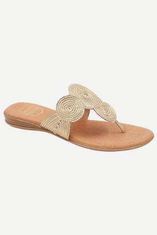 Andre Assous Nikky Sandal, Platino ANDRE ASSOUS