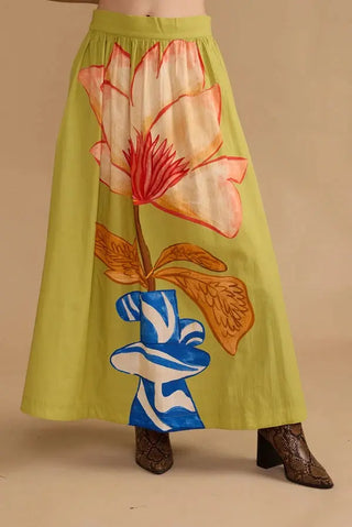 Double A Maeve Skirt, Lotus