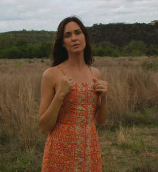 Cleobella Miralani Midi Dress, Solara Print CLEOBELLA