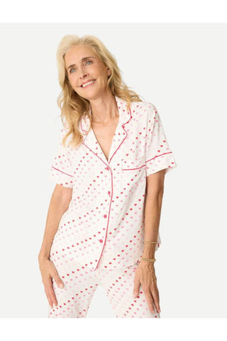 PJ Salvage Day Dreams Short Sleeve Tee, Ivory